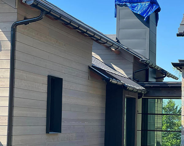 Seamless gutter project portfolio gallery in kalispell mt