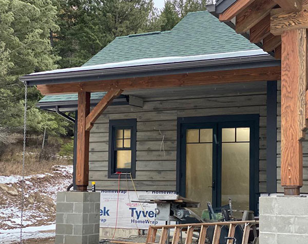 Seamless gutter project portfolio gallery in kalispell mt