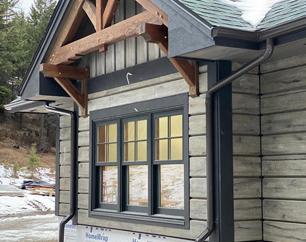 Seamless gutter project portfolio gallery in kalispell mt