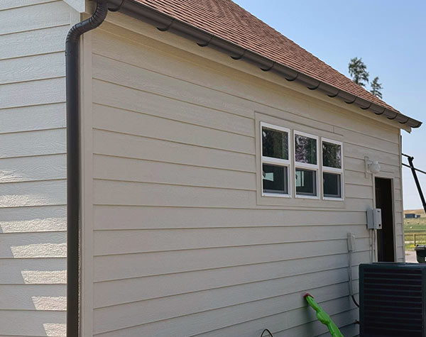 Seamless gutter project portfolio gallery in kalispell mt